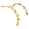 Gema Bracelet Mixed Cuts, Yellow, Gold-Tone Plated Gema Bracelet Mixed Cuts, Yellow, Gold-Tone Plated