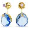 Gema Earring Jackets Blue, Gold-Tone Plated Gema Earring Jackets Blue, Gold-Tone Plated