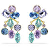 Gema Earring Jackets Mixed Cuts, Multicolored, Gold-Tone Plated Gema Earring Jackets Mixed Cuts, Multicolored, Gold-Tone Plated