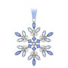 Gema Holiday Ornament Blue Gema Holiday Ornament Blue