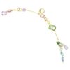 Gema Strandage Mixed Cuts, Multicolored, Gold-Tone Plated Gema Strandage Mixed Cuts, Multicolored, Gold-Tone Plated