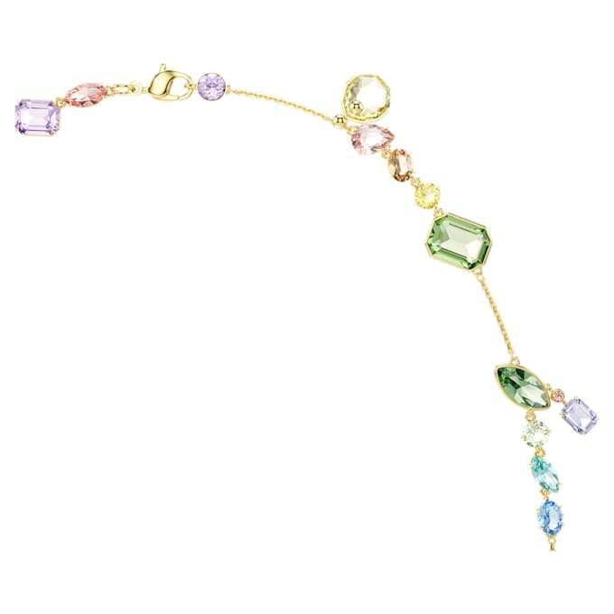 Gema Strandage Mixed Cuts, Multicolored, Gold-Tone Plated Gema Strandage Mixed Cuts, Multicolored, Gold-Tone Plated