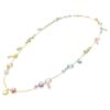 Gema Strandage Mixed Cuts, Multicolored, Gold-Tone Plated Gema Strandage Mixed Cuts, Multicolored, Gold-Tone Plated