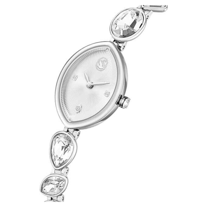 Gema Watch Crystal Bracelet, Silver Tone, Stainless Steel Gema Watch Crystal Bracelet, Silver Tone, Stainless Steel