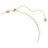 Gema Y Necklace Mixed Cuts, Multicolored, Gold-Tone Plated