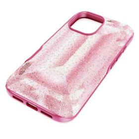 High Smartphone Case Crystal Print Motif, Iphone® 16, Pink