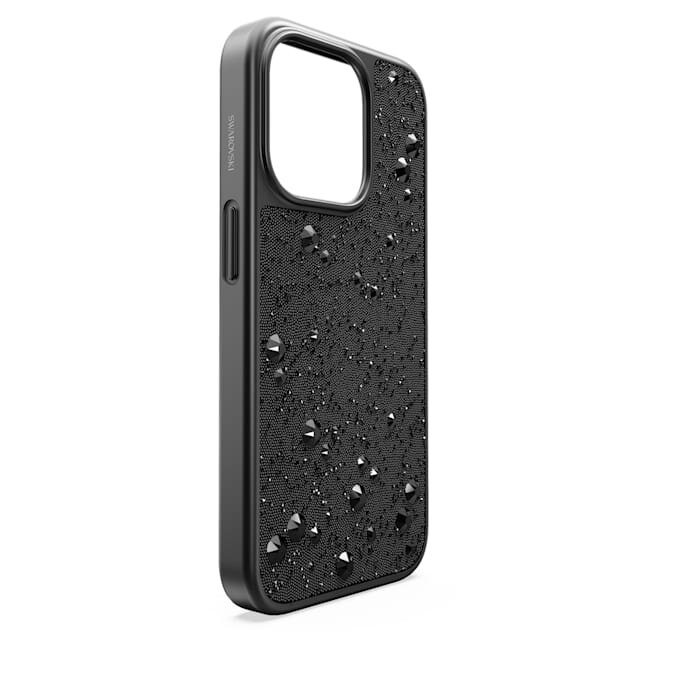 High Smartphone Case Flat Back Crystals, Iphone® 15 Pro, Black High Smartphone Case Flat Back Crystals, Iphone® 15 Pro, Black
