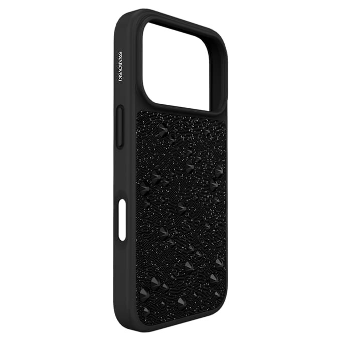High Smartphone Case Flat Back Crystals, Iphone® 17 Pro, Black High Smartphone Case Flat Back Crystals, Iphone® 17 Pro, Black