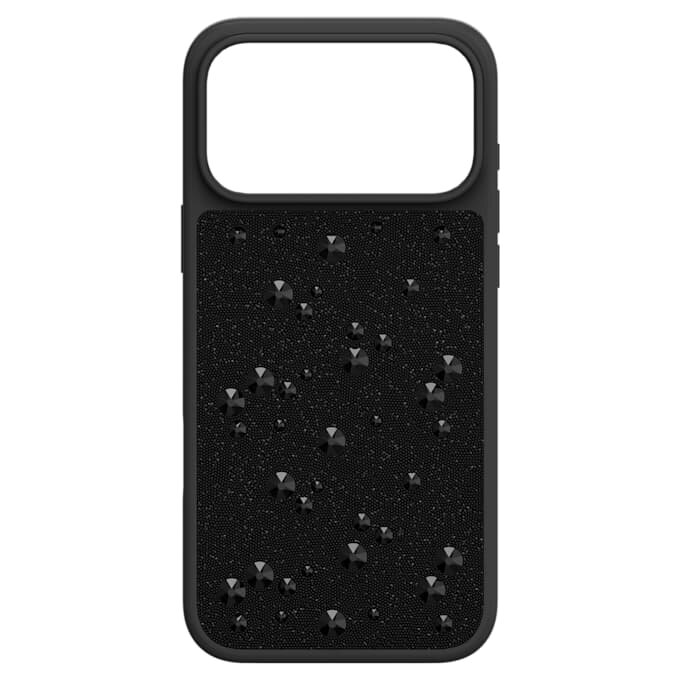 High Smartphone Case Flat Back Crystals, Iphone® 17 Pro Max, Black High Smartphone Case Flat Back Crystals, Iphone® 17 Pro Max, Black