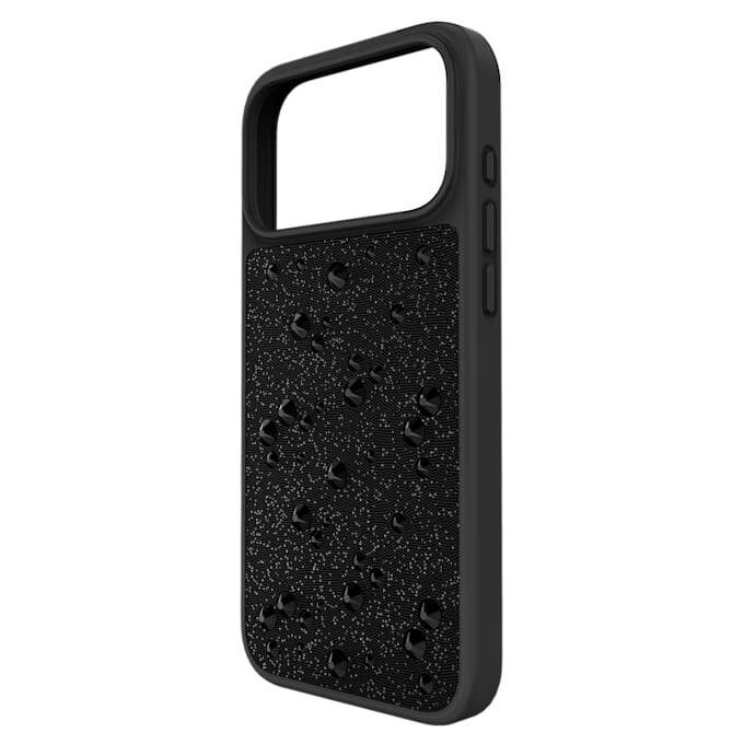 High Smartphone Case Flat Back Crystals, Iphone® 17 Pro Max, Black High Smartphone Case Flat Back Crystals, Iphone® 17 Pro Max, Black