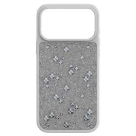 High Smartphone Case Flat Back Crystals, Iphone® 17 Pro Max, Silver Tone