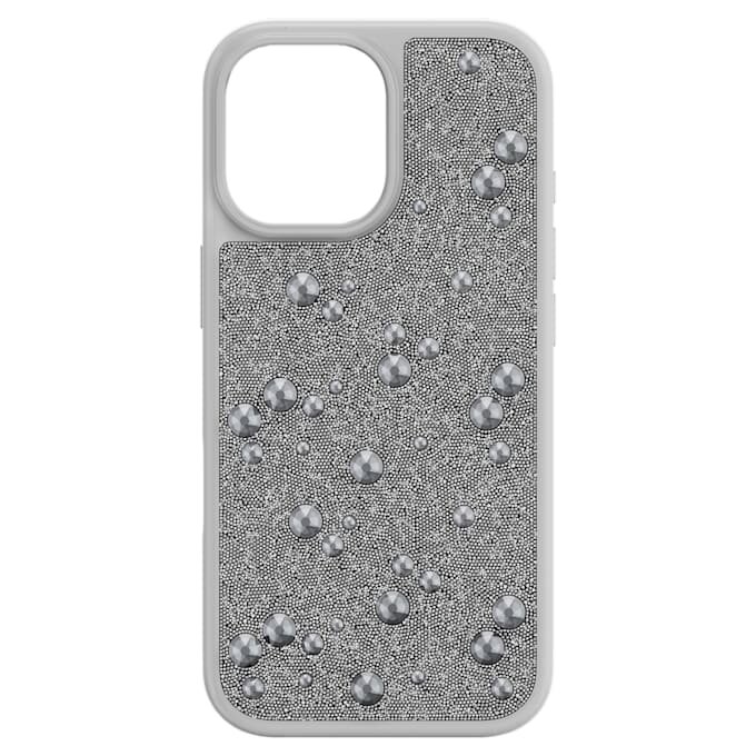 High Smartphone Case Flat Back Crystals, Iphone® 17, Silver Tone High Smartphone Case Flat Back Crystals, Iphone® 17, Silver Tone