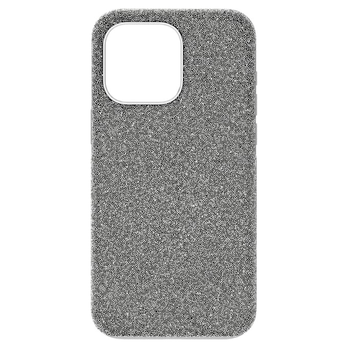 High Smartphone Case Iphone® 15 Pro Max, Silver Tone High Smartphone Case Iphone® 15 Pro Max, Silver Tone