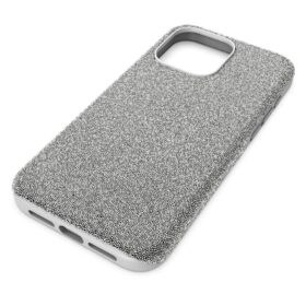 High Smartphone Case Iphone® 15 Pro Max, Silver Tone