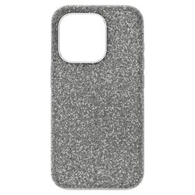 High Smartphone Case Iphone® 15 Pro, Silver Tone