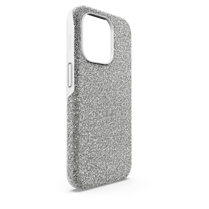 High Smartphone Case Iphone® 15 Pro, Silver Tone High Smartphone Case Iphone® 15 Pro, Silver Tone