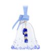 Holiday Cheers Dulcis Bell Ornament Blue Holiday Cheers Dulcis Bell Ornament Blue