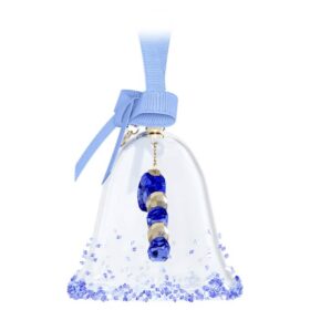 Holiday Cheers Dulcis Bell Ornament Blue