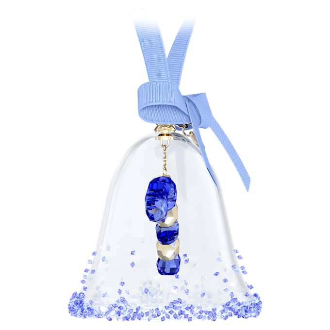 Holiday Cheers Dulcis Bell Ornament Blue Holiday Cheers Dulcis Bell Ornament Blue