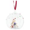 Holiday Cheers Tree and Snowman Ball Ornament Holiday Cheers Tree and Snowman Ball Ornament
