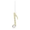 Holiday Magic Music Note Ornament