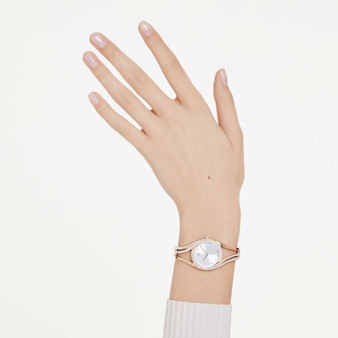 Hyperbola Bangle Watch Swiss Made, Metal Bracelet, Rose Gold Tone, Rose Gold-Tone Finish Hyperbola Bangle Watch Swiss Made, Metal Bracelet, Rose Gold Tone, Rose Gold-Tone Finish