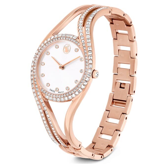 Hyperbola Bangle Watch Swiss Made, Metal Bracelet, Rose Gold Tone, Rose Gold-Tone Finish Hyperbola Bangle Watch Swiss Made, Metal Bracelet, Rose Gold Tone, Rose Gold-Tone Finish