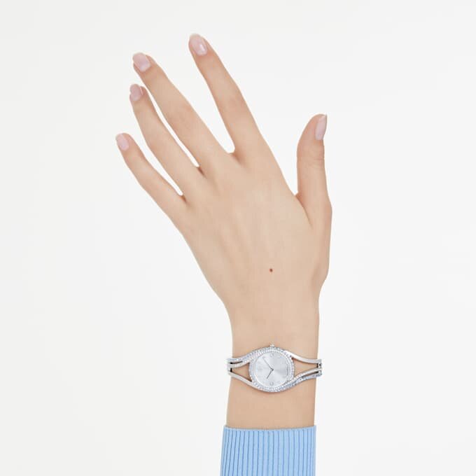 Hyperbola Bangle Watch Swiss Made, Metal Bracelet, Silver Tone, Stainless Steel Hyperbola Bangle Watch Swiss Made, Metal Bracelet, Silver Tone, Stainless Steel