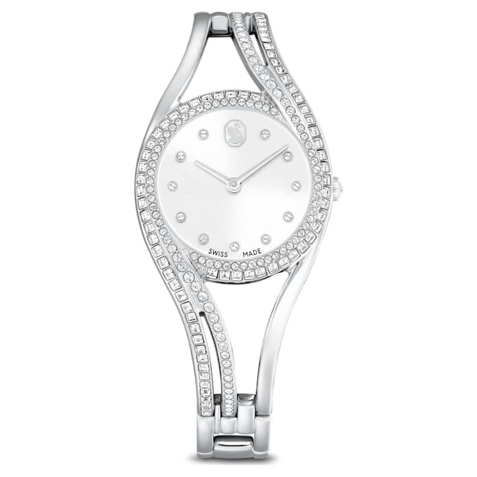 Hyperbola Bangle Watch Swiss Made, Metal Bracelet, Silver Tone, Stainless Steel Hyperbola Bangle Watch Swiss Made, Metal Bracelet, Silver Tone, Stainless Steel