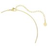 Hyperbola Pendant Round Cut, White, Gold-Tone Plated Hyperbola Pendant Round Cut, White, Gold-Tone Plated