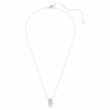 Hyperbola Pendant Round Cut, White, Rhodium Plated Hyperbola Pendant Round Cut, White, Rhodium Plated