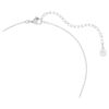 Hyperbola Pendant Round Cut, White, Rhodium Plated Hyperbola Pendant Round Cut, White, Rhodium Plated