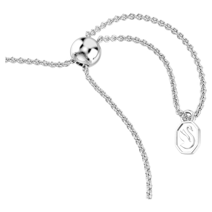 Idyllia Bracelet Mixed Cuts, Arrow, White, Rhodium Plated Idyllia Bracelet Mixed Cuts, Arrow, White, Rhodium Plated