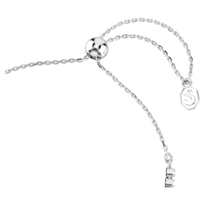 Idyllia Bracelet Mixed Cuts, Heart with Arrow, White, Rhodium Plated Idyllia Bracelet Mixed Cuts, Heart with Arrow, White, Rhodium Plated