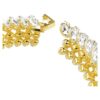 Idyllia Bracelet Oval Cut, White, Gold-Tone Plated