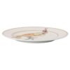 Idyllia Bread Plate Porcelain, Crystal Print Motif, Cockatoo, Multicolored Idyllia Bread Plate Porcelain, Crystal Print Motif, Cockatoo, Multicolored