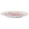 Idyllia Bread Plate Porcelain, Crystal Print Motif, Lily, Purple Idyllia Bread Plate Porcelain, Crystal Print Motif, Lily, Purple