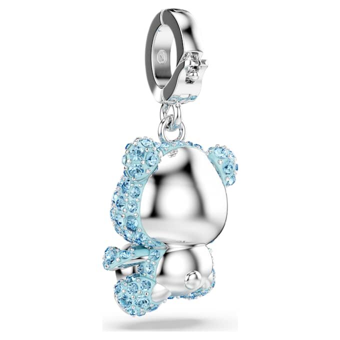 Idyllia Charm Mixed Cuts, Teddy, Blue, Rhodium Plated Idyllia Charm Mixed Cuts, Teddy, Blue, Rhodium Plated