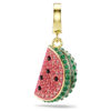 Idyllia Charm Mixed Cuts, Watermelon, Multicolored, Gold-Tone Plated Idyllia Charm Mixed Cuts, Watermelon, Multicolored, Gold-Tone Plated
