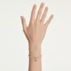 Idyllia Charm Round Cut, Heart, Pink, Gold-Tone Plated Idyllia Charm Round Cut, Heart, Pink, Gold-Tone Plated