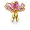 Idyllia Cocktail Ring Flower, Pink, Gold-Tone Plated Idyllia Cocktail Ring Flower, Pink, Gold-Tone Plated