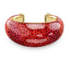 Idyllia Cuff Red, Gold-Tone Plated Idyllia Cuff Red, Gold-Tone Plated
