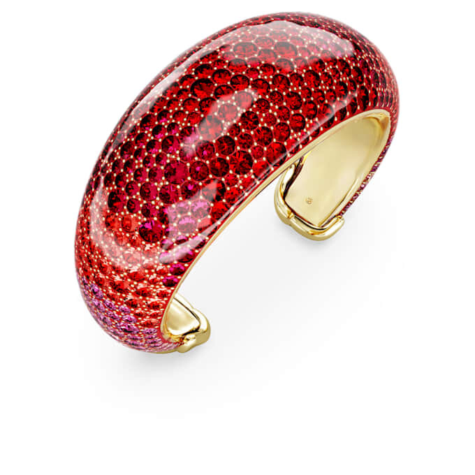 Idyllia Cuff Red, Gold-Tone Plated Idyllia Cuff Red, Gold-Tone Plated
