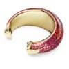 Idyllia Cuff Red, Gold-Tone Plated Idyllia Cuff Red, Gold-Tone Plated