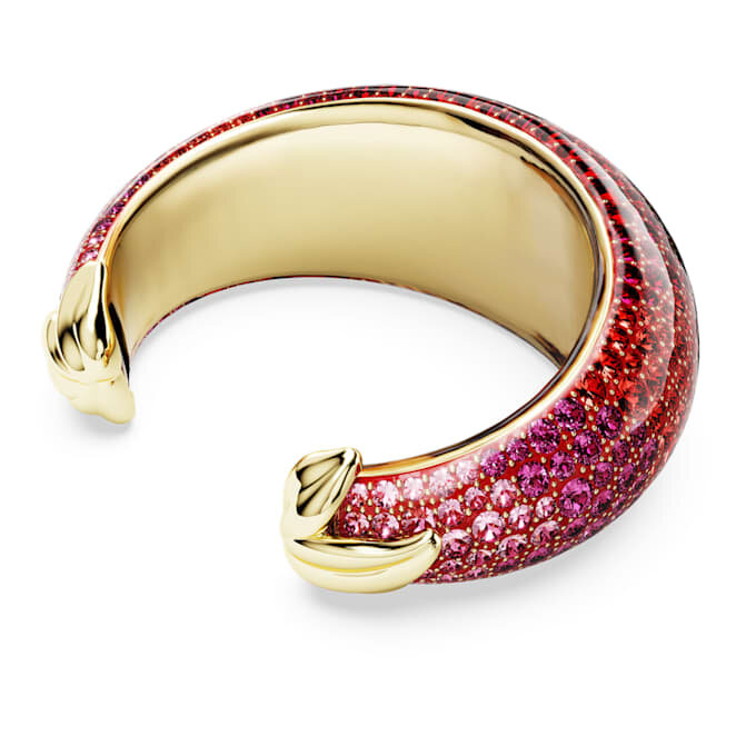 Idyllia Cuff Red, Gold-Tone Plated Idyllia Cuff Red, Gold-Tone Plated