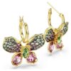 Idyllia Drop Earrings Mixed Cuts, Pavé, Butterfly, Multicolored, Gold-Tone Plated Idyllia Drop Earrings Mixed Cuts, Pavé, Butterfly, Multicolored, Gold-Tone Plated