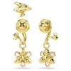 Idyllia Earrings Set (3), Mixed Cuts, Flower, Multicolored, Gold-Tone Plated Idyllia Earrings Set (3), Mixed Cuts, Flower, Multicolored, Gold-Tone Plated
