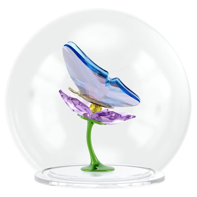 Idyllia Glass Ball Butterfly and Flower Idyllia Glass Ball Butterfly and Flower