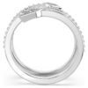 Idyllia Motif Ring Mixed Cuts, Arrow, White, Rhodium Plated Idyllia Motif Ring Mixed Cuts, Arrow, White, Rhodium Plated