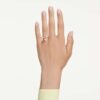 Idyllia Motif Ring Mixed Cuts, Heart, Pink, Mixed Metal Finish Idyllia Motif Ring Mixed Cuts, Heart, Pink, Mixed Metal Finish